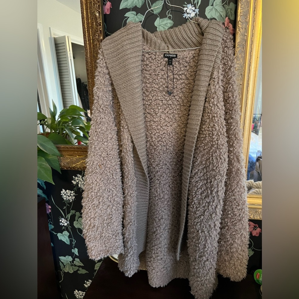 Sherpa cardigan